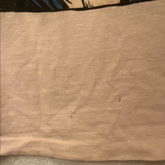 Re/Done Pink Classic Pizza Tee - Picture 5 of 7